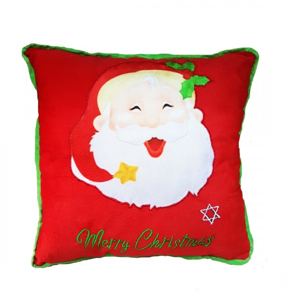 Grabadeal Merry Christmas Santa Cushion Stuffed Soft Toy